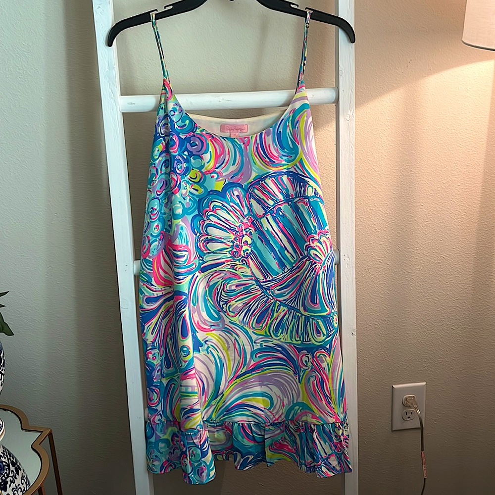 Spaghetti strap Lilly Pulitzer dress, size medium. Still in perfect condition!